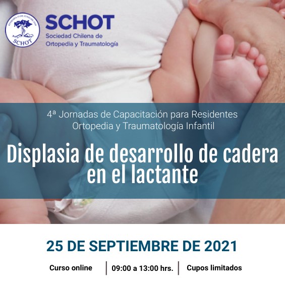 4° JORNADA PARA RESIDENTES DE ORTOPEDIA Y TRAUMATOLOGÍA INFANTIL SCHOT 2020